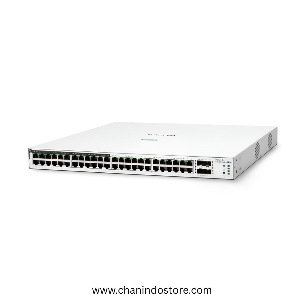 HPE ARUBA JL815A Aruba Instant On 1830 48G 24p PoE 4SFP 370W Switch - Image 2