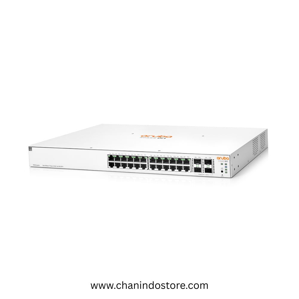 HPE Aruba Instant On 1930 24G Class4 PoE 4SFP/SFP+ 370W Switch JL684B