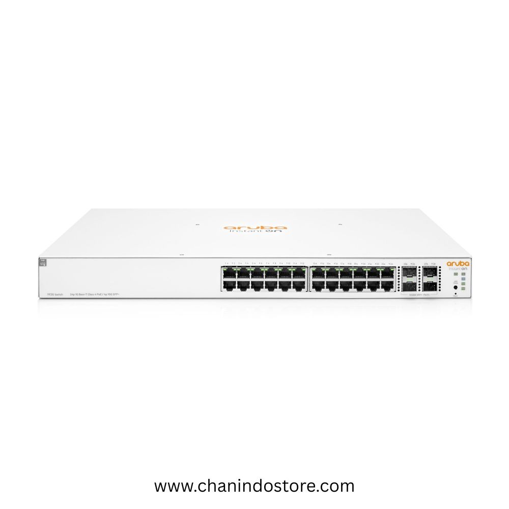 HPE Aruba Instant On 1930 24G Class4 PoE 4SFP/SFP+ 370W Switch JL684B - Image 2