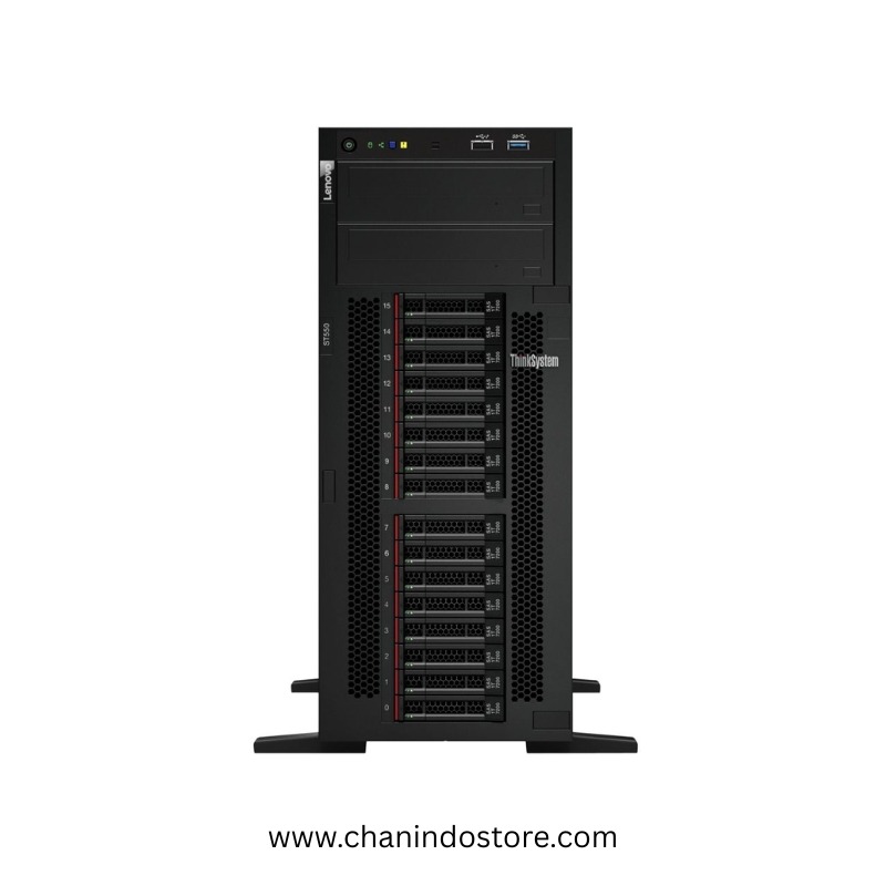 LENOVO ThinkSystem ST550 (Dual Xeon Silver 4214, 4x8GB, 4x600GB, 750W, OS)