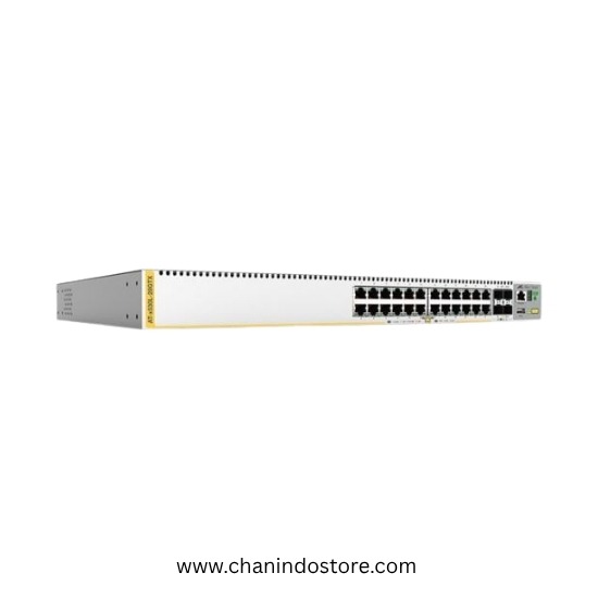 Allied Telesis AT-x530L-28GPX-50 24-port POE+ 10/100/1000T stackable L3 switch with 4 x SFP+