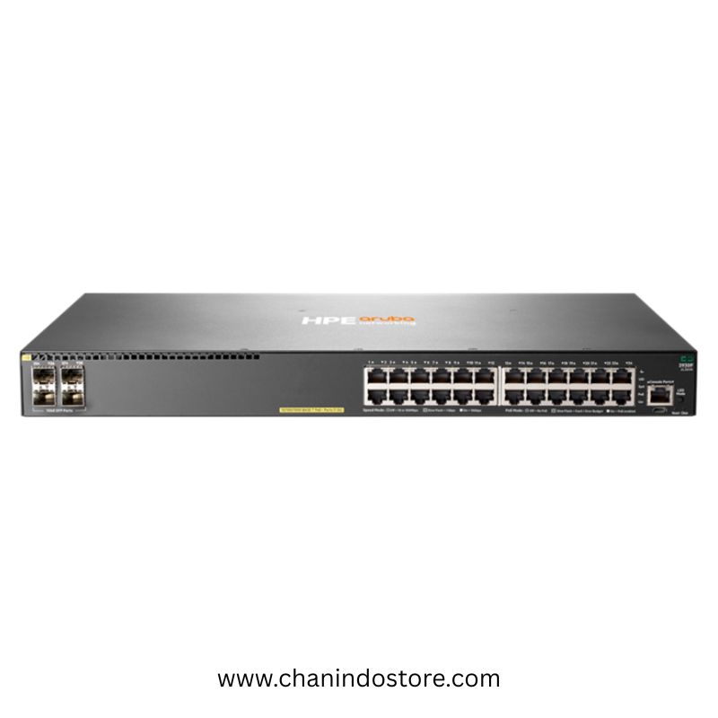 HP Aruba 2930F 24G PoE+ 4SFP Switch JL261A