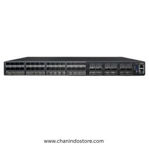 HPE 25GbE 48SFP28 12QSFP28 Power to Connector Airflow Switch SN3420M with NVIDIA Cumulus
