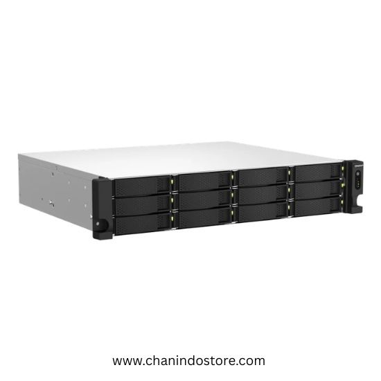 Qnap NAS Storage TS-h1887XU RP E2336 32G 2U - 18Bays, 10GbE, USB 3.2, PCIe