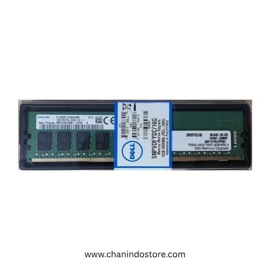 Dell SNPVDFYDC/16G | Dell Memory Upgrade 16GB 2Rx8 DDR4 UDIMM 2666 MT/s ECC
